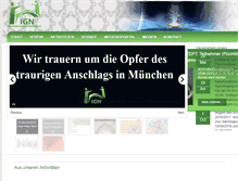 Tablet Screenshot of ign-info.de